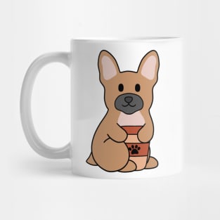 French Bulldog Coffee Brown Mug